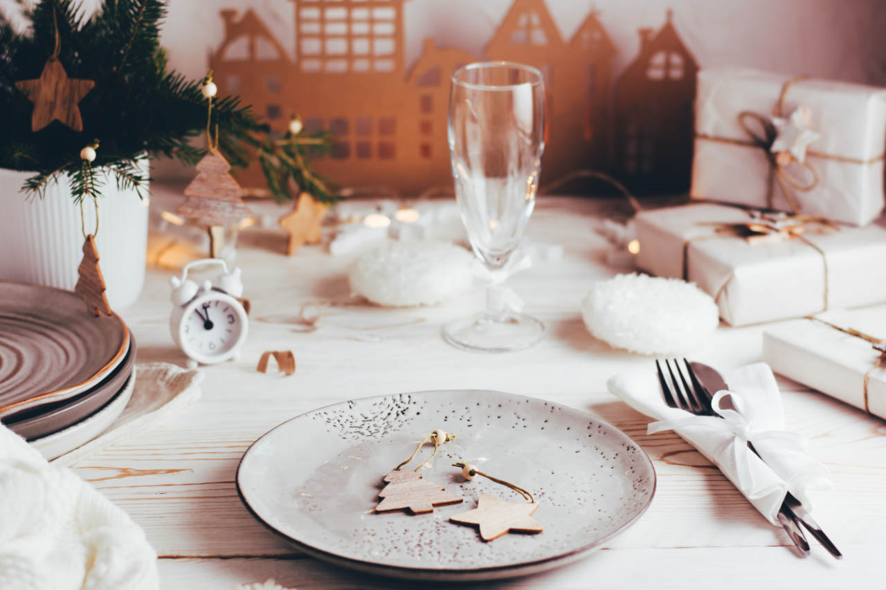 christmas tablescape